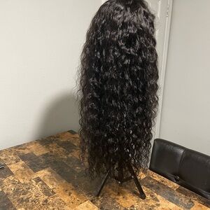 Natural Wave Black Women's Lace Front Wig - Unbranded